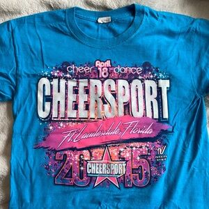 Cheersport💙💜Cheer Shirt FTL 2015🌴